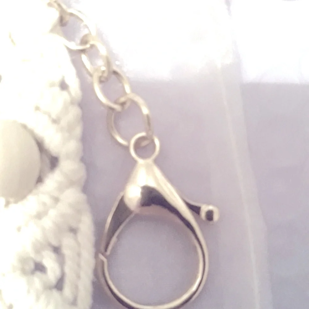 FREE PEOPLE Macrame Keychain NEW NWT